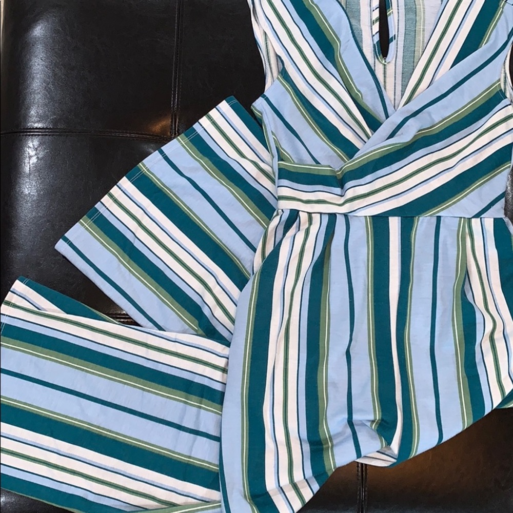Striped Pantsuit